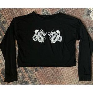 Dragon crop top